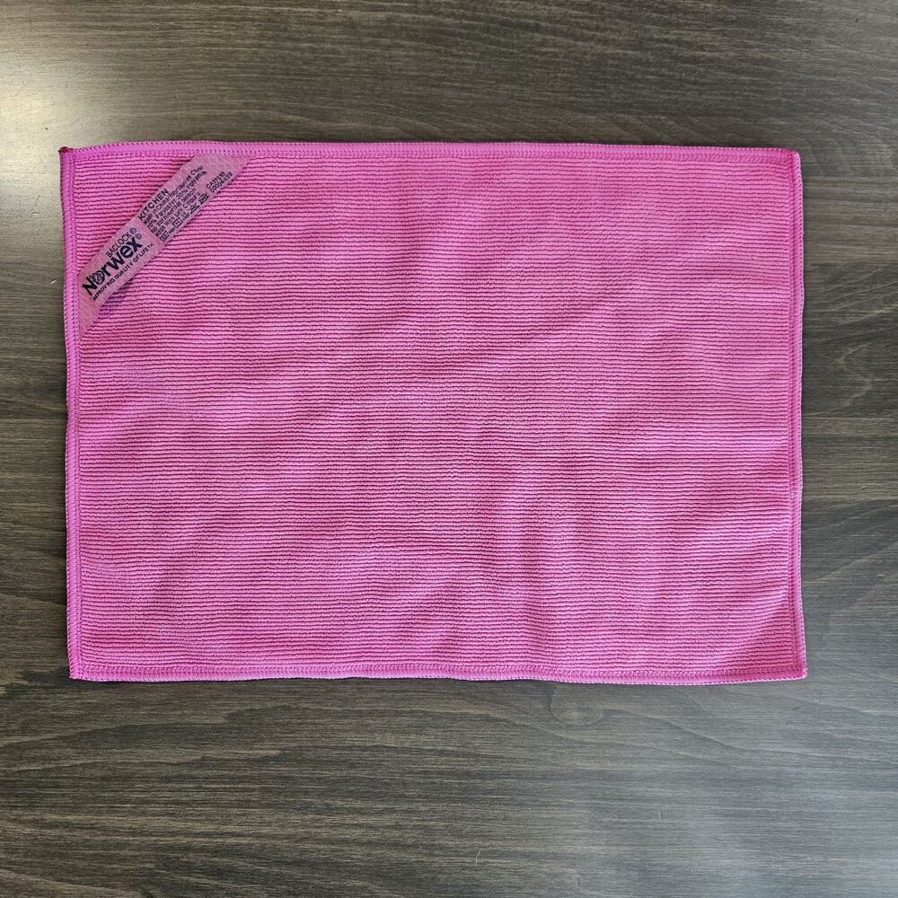 Norwex Textured Kitchen Cloth Fuchsia Pink New